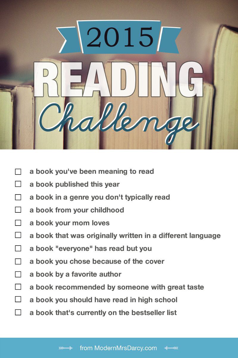 You are currently viewing An update on my 2015 Reading Challenge progress