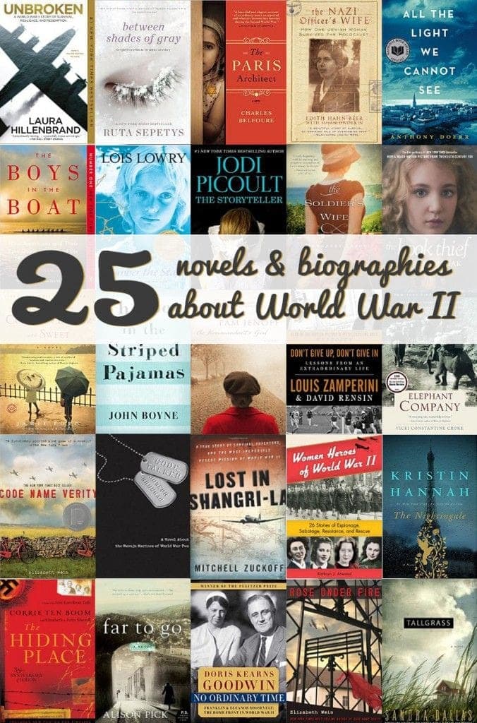 You are currently viewing 25 novels and biographies about World War II