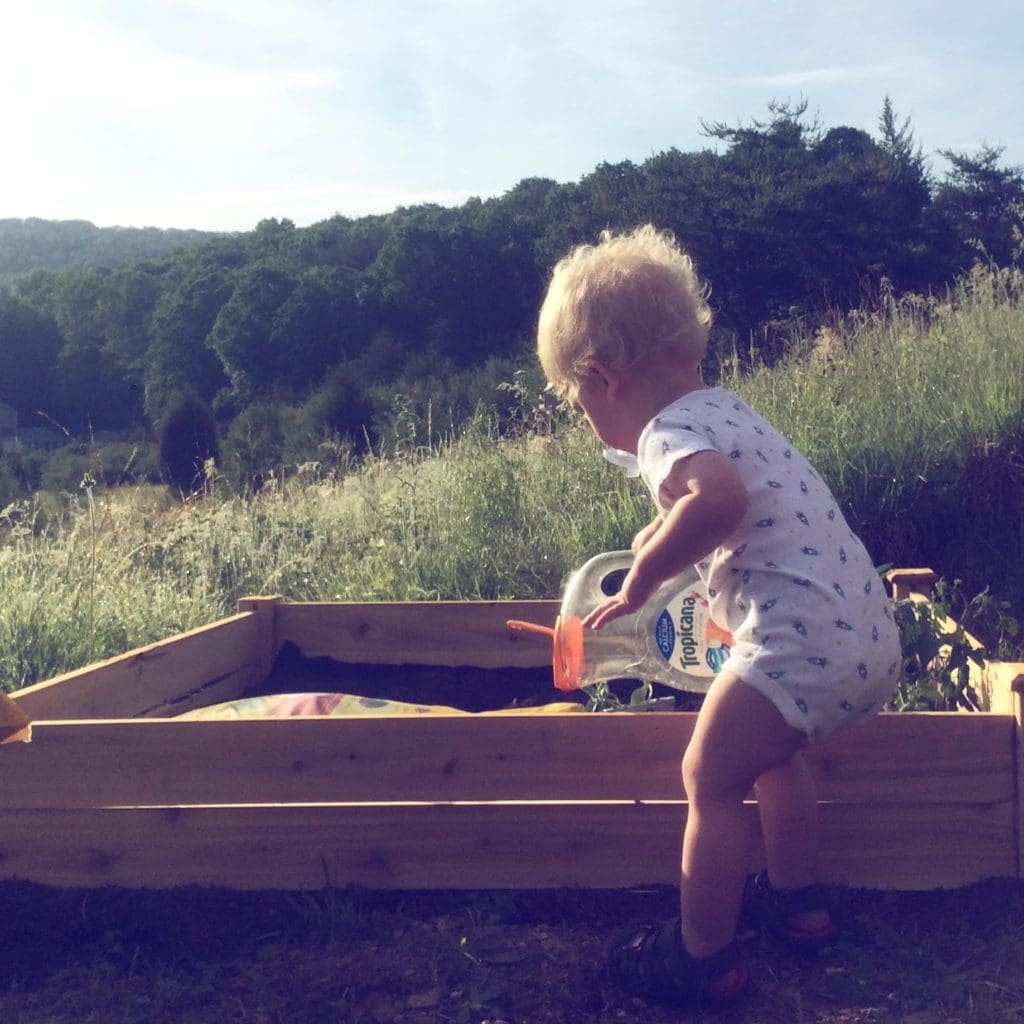 Gardening with kids...even when you have a brown thumb