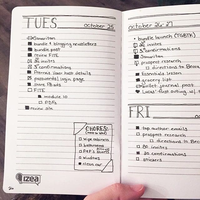 Embracing creativity AND imperfection in your bullet journal