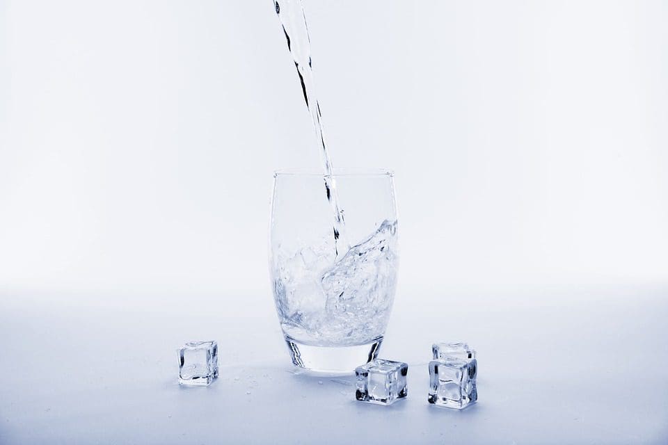 drinking water