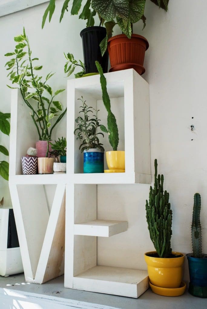 Wall shelves