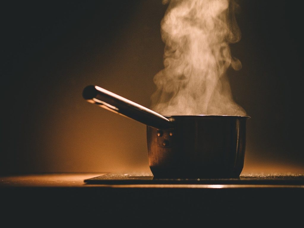 pot boiling