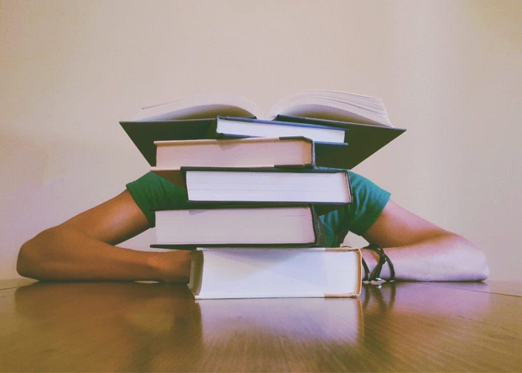 Stack of books