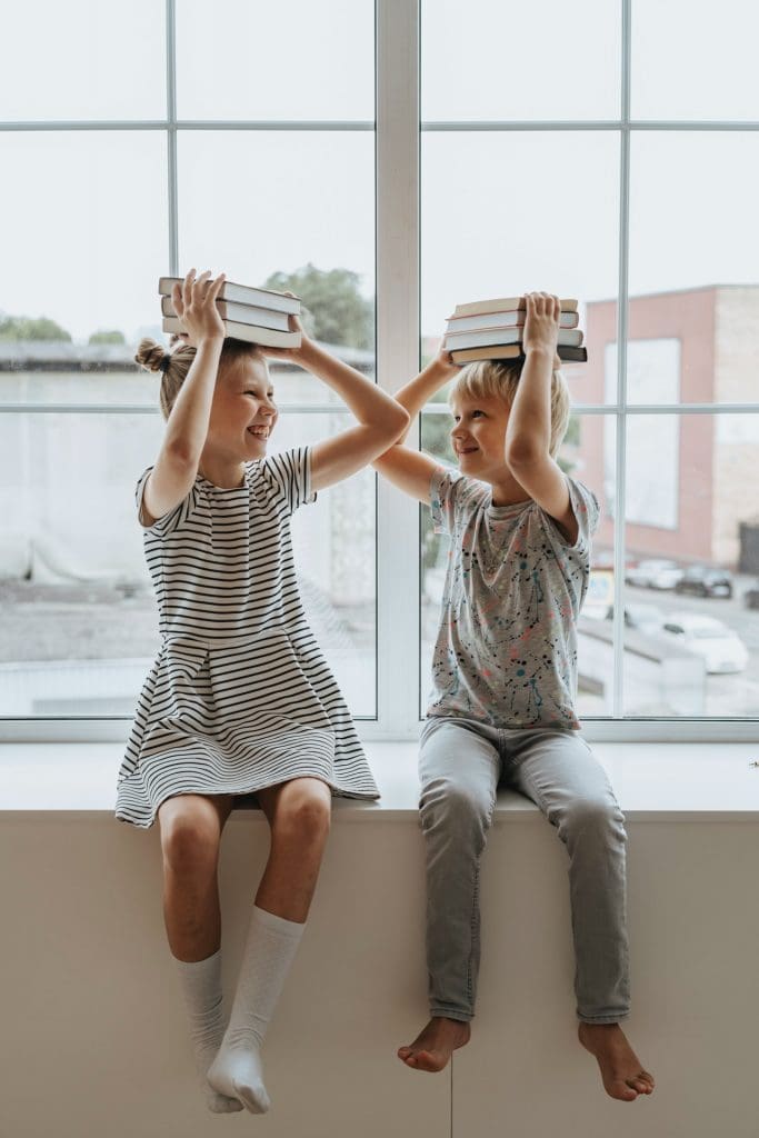 Take kids to bookstore