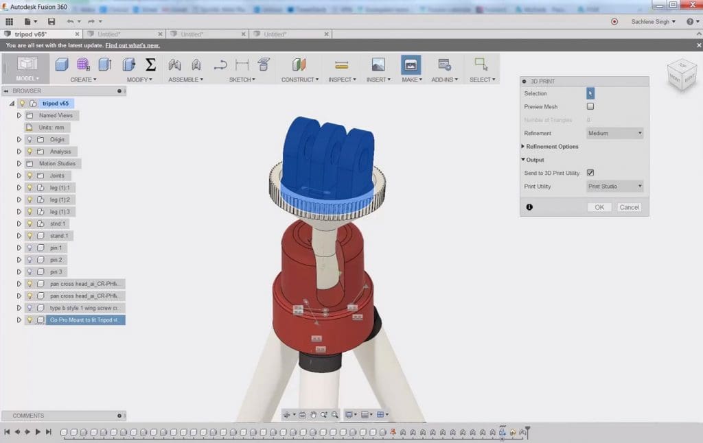 fusion 360 rendering