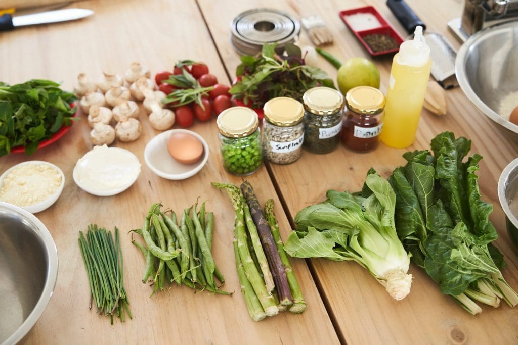 Food prep area