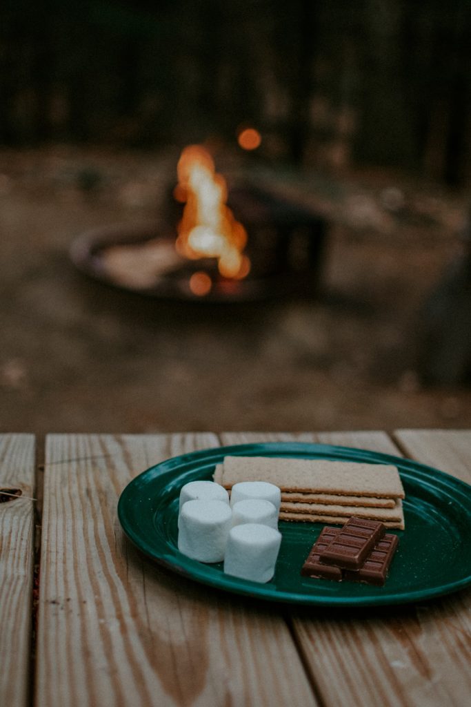 S'more ingredients