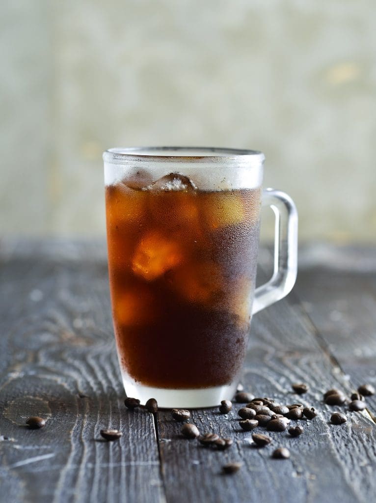 Iced coffee