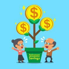 Senior retirement savings