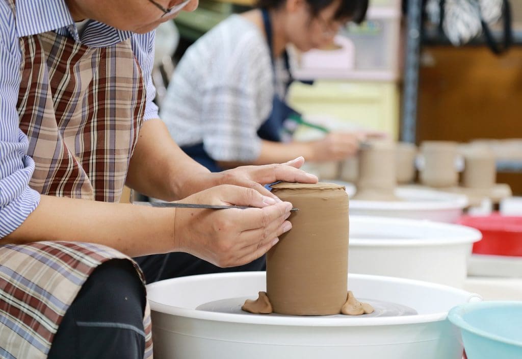 Pottery making