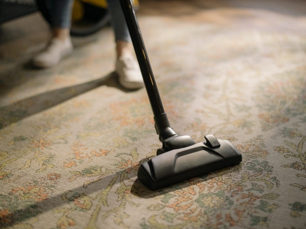 Vacuum floors and bed