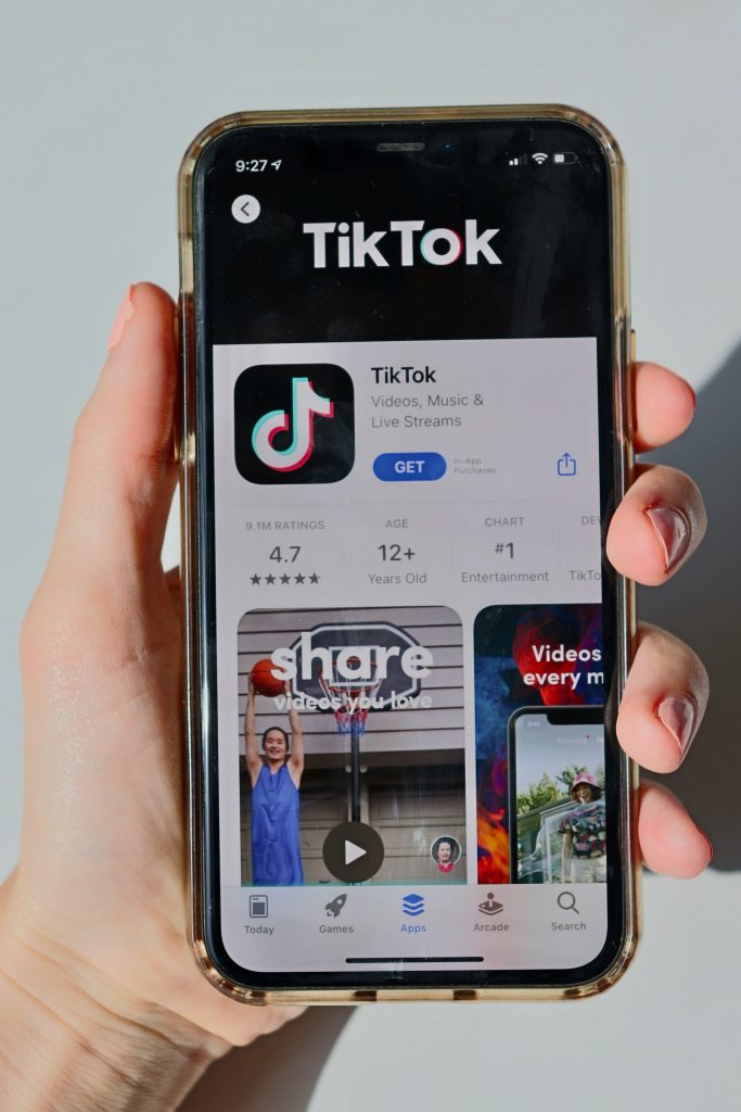 Sharing on Tik Tok