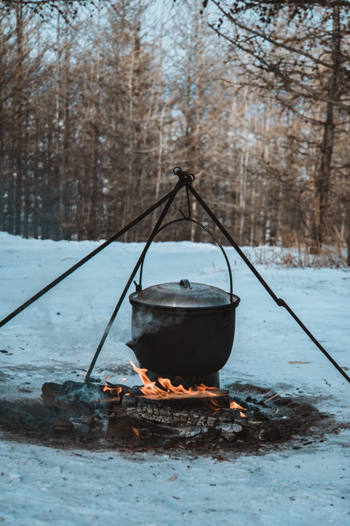 Dutch oven camping