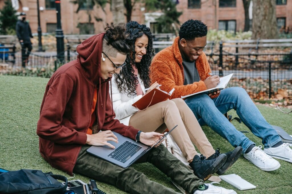 Studying together