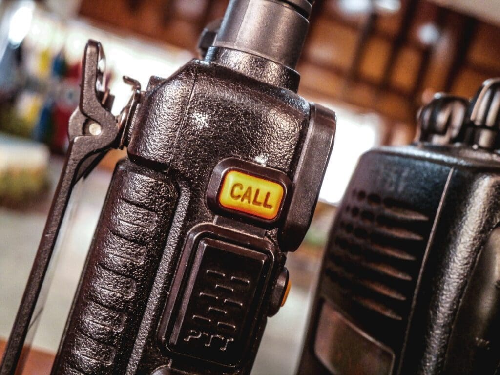 Walkie Talkie call button