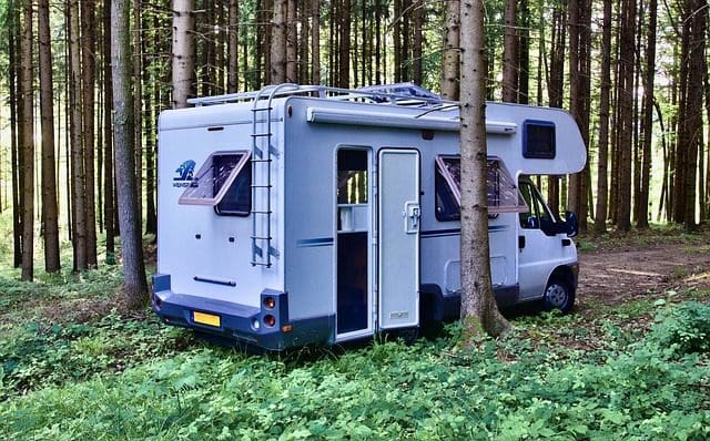 Parking a campervan