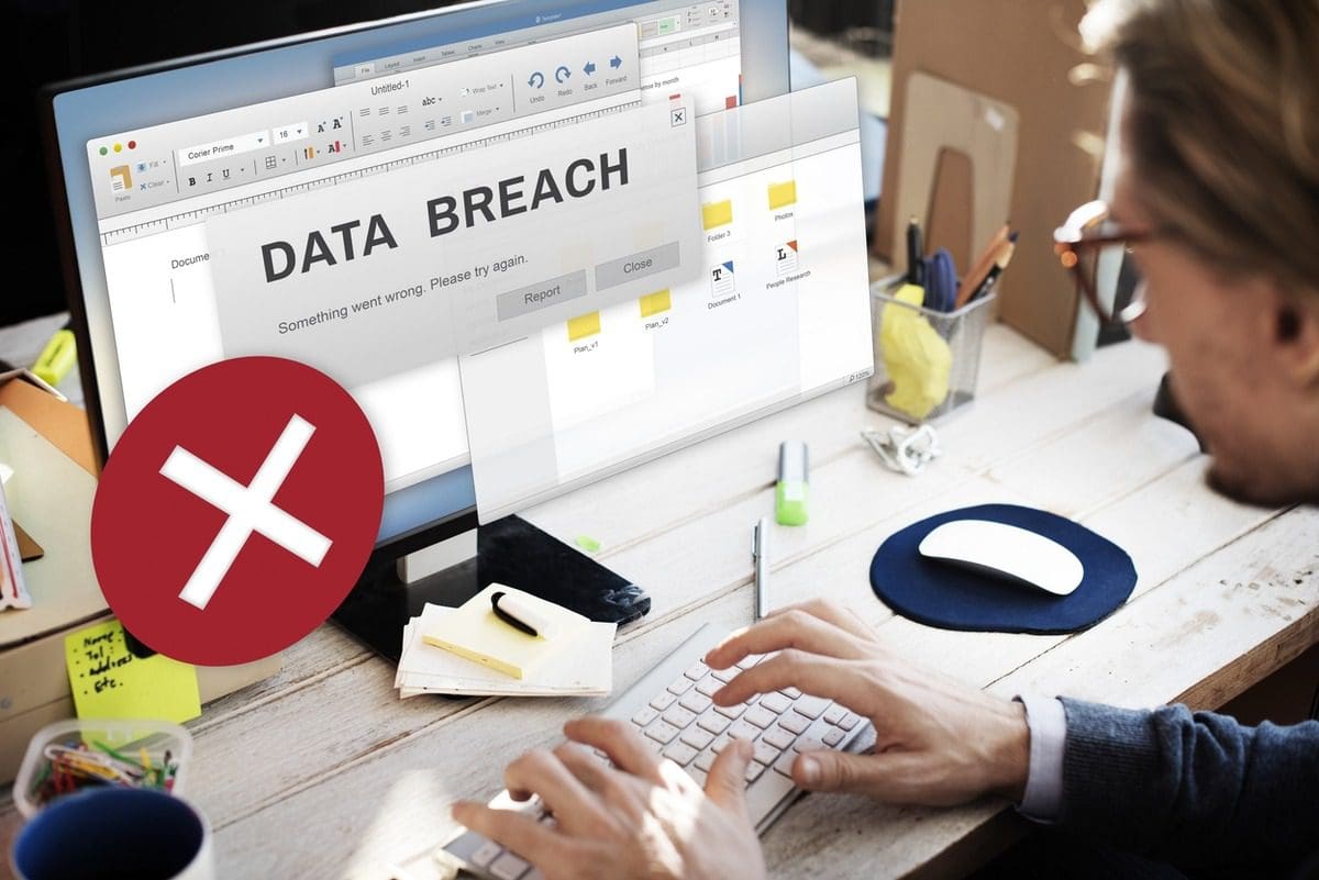 Data Breach Security Confidential Cybercrime Concept