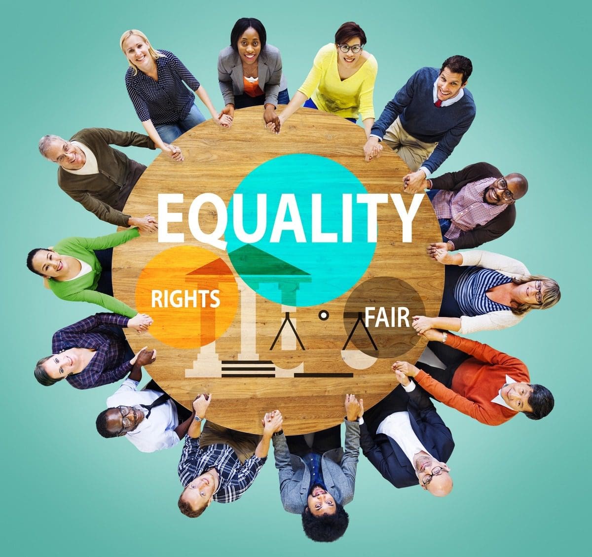 Equality Parity Balance Justice Fair Concept