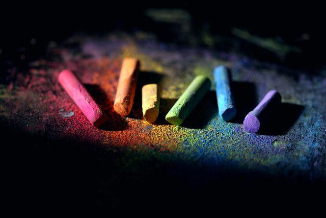Chalk for drawing
