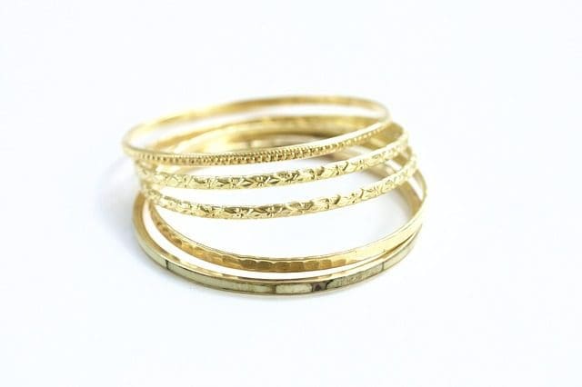 gold bracelets