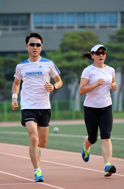 Running with partner