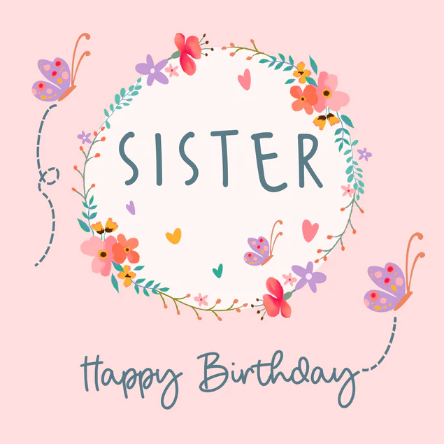 Sister birthday cards