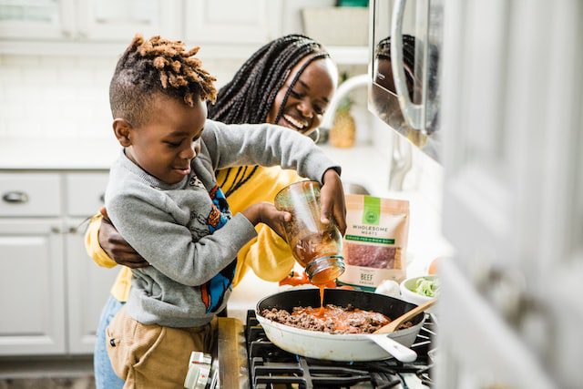 cooking with children