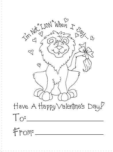 You are currently viewing Free Printable Color-Me Valentines