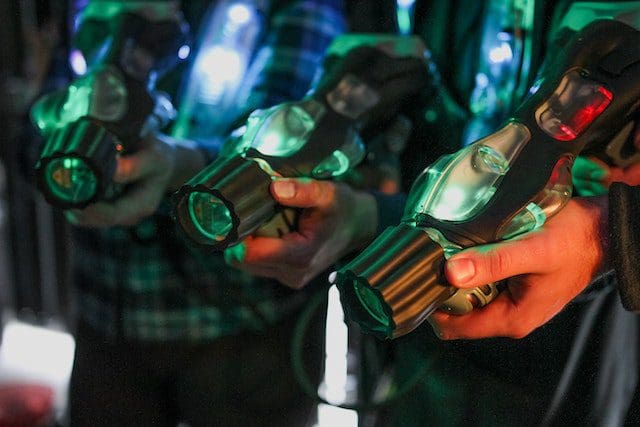 laser tag equipment