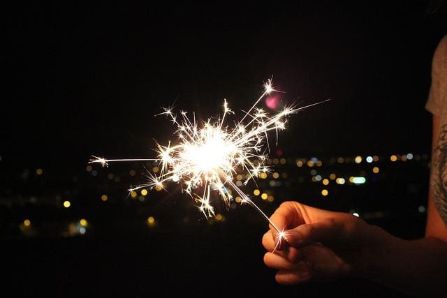 Sparkler fireworks