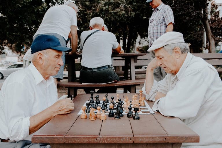 playing board games