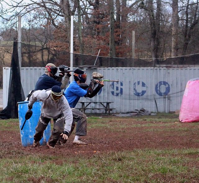 Paint ball game