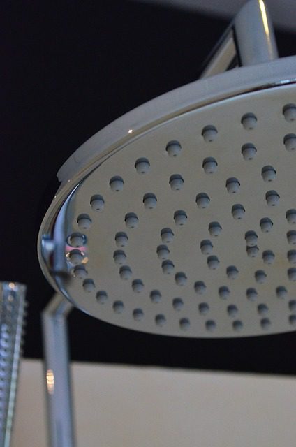 Shower head water pressure