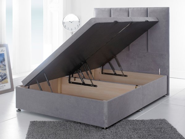 Giltedge Beds Side Opening 4FT 6 Double Ottoman Base. Priced £458 (Save £92 on RRP) Available from Bedstar.