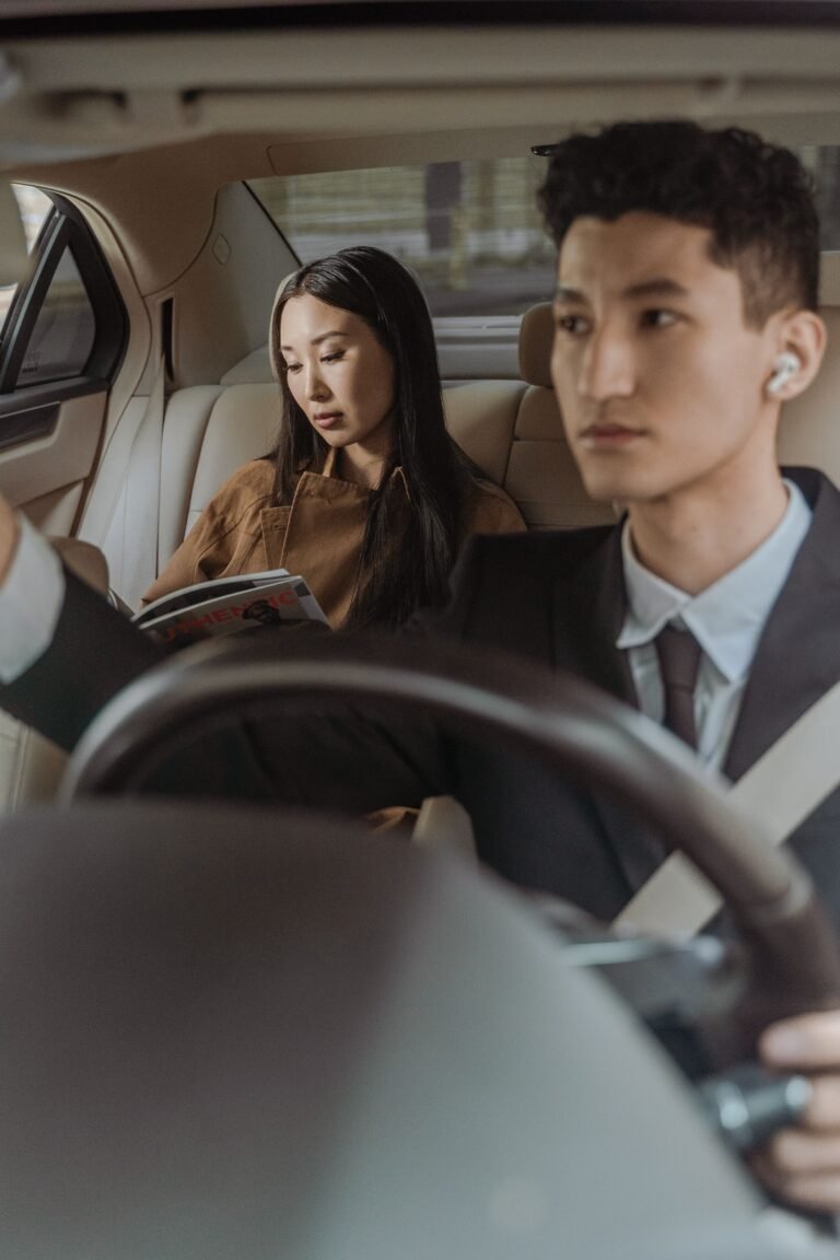 someone in car